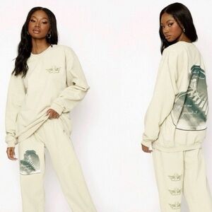 BOYS LIE Of All The Lies Sweatshirt Green